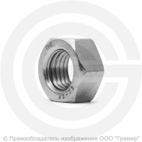 Гайка нержавеющая A2 М16 DIN 934 Гайка нержавеющая A2 М16 DIN 934