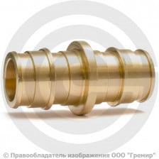 Муфта латунная для PE-X труб Дн 40 GX102 Giacomini