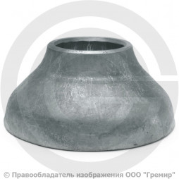 Переход 159х4,5-76х3,5 (Ду 150-65) оцинкованный концентрический ГОСТ 17378 КАЗ