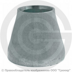 Переход 108х6-76х5 (Ду 100-65) оцинкованный концентрический ГОСТ 17378