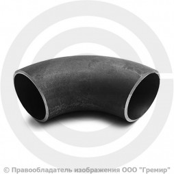 Отвод П90 114х12 (Ду-100) стальной (Ст.20) 90 градусов ГОСТ 17375