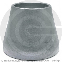 Переход 159х4,5-108х4 (Ду 150-100) оцинкованный концентрический ГОСТ 17378 КАЗ
