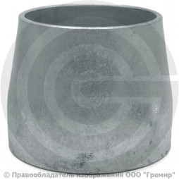 Переход 159х4,5-133х4 (Ду 150-125) оцинкованный концентрический ГОСТ 17378 КАЗ