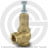 Клапан предохранительный угловой латунный Ду 65-65 (G2 1/2&quot;-G2 1/2&quot;) Ру-16 ВР (ВН) Рн=1...16бар (Т&lt;180°С) Benarmo