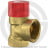 Клапан предохранительный пружинный латунный Ду 32-40 (G1 1/4&quot;-G1 1/2&quot;) ВР (ВН) Рср=5бар (Т&lt;120°С) Prescor Flamco
