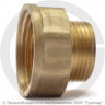 Переход латунный (переходник) ВР-НР (ВН-НАР) Ду 32-20 (1 1/4&quot;-3/4&quot;) VALFEX
