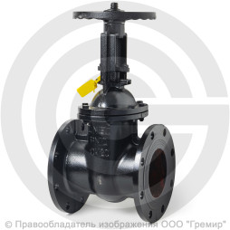 Задвижка чугунная фланцевая Ду-50 Ру-10 (Т<225°С) 30ч6бр Китай