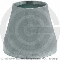 Переход 325х10-159х6 (Ду 300-150) оцинкованный концентрический ГОСТ 17378