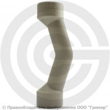 Обвод PP-R раструбный серый Дн 25 Ру-20 Wavin Ekoplastik