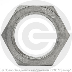 Контргайка нержавеющая AISI 304 6-ти гранная ВР-ВP Ду-10 (3/8")
