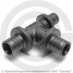 Тройник PPSU переходной для PE-X труб Дн 25-20-20 RAUTITAN PX Rehau