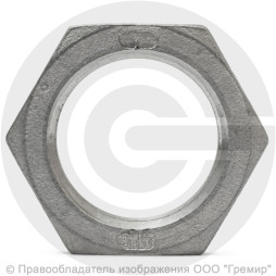 Контргайка нержавеющая AISI 316 6-ти гранная ВР-ВP Ду-25 (1")