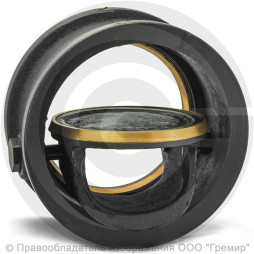 Клапан обратный поворотный чугунный межфланцевый Ду-250 Ру-16 (Т<225°С) 19ч21бр Мегастрой