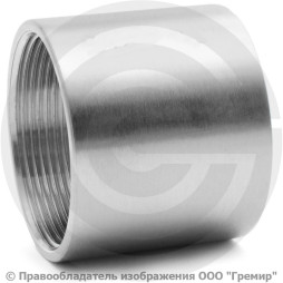 Муфта нержавеющая AISI 316 равнопроходная Ду-80 (3")