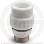 Муфта PP-R комбинированная разъемная белая НР (НАР) Дн 20-1/2" для радиатора VALFEX