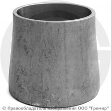 Переход 89х8-76х6 (Ду 80-65) 12х18н10т концентрический ГОСТ 17378