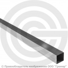 Труба 10х10х1 нержавеющая AISI 304 профильная шлифованная EN 10219-2 (ASTM A554)